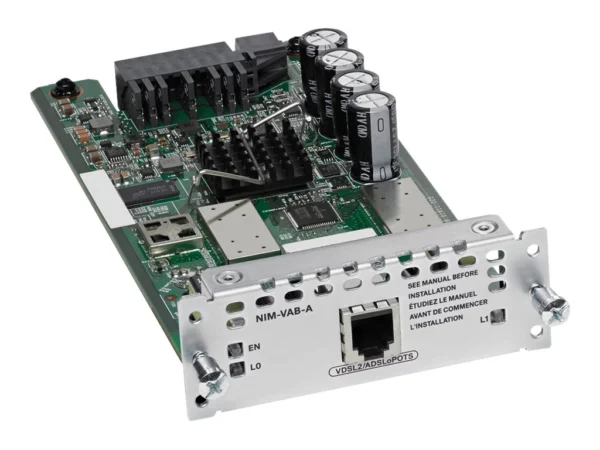 1port VDSL2ADSL2 NIM over POTS with Annex A