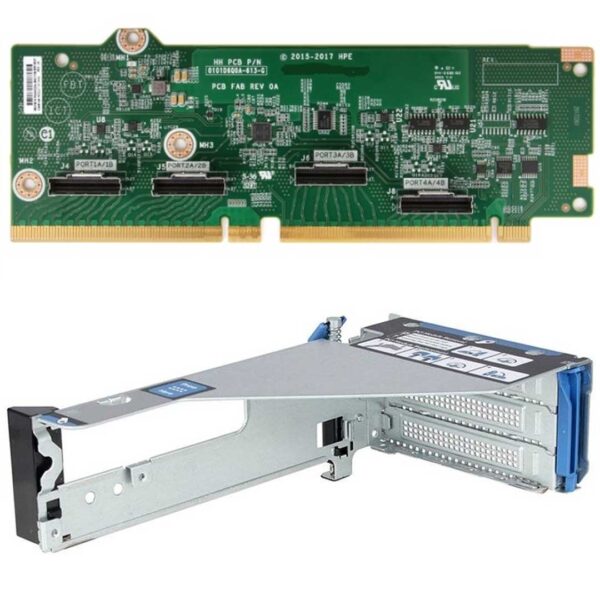 DL38X Gen10 4port 8 NVMe Primary SlimSAS Riser