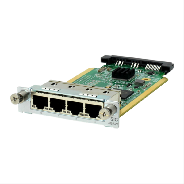 MSR 4Port GigT Switch SIC Module