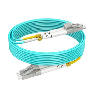 OM4 LCLC Fiber Patch Cable 1 Meter