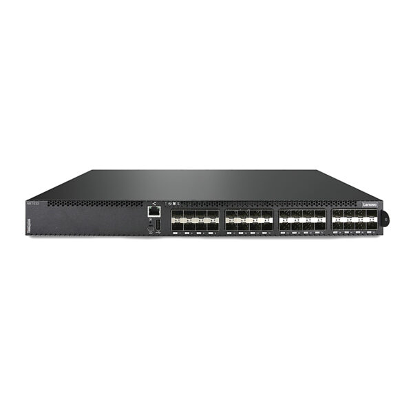 ThinkSystem NE1032 RackSwitch Rear to Front