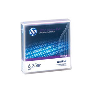 LTO6 Ultrium 625TB MP RW Non Custom Labeled Data Cartridge